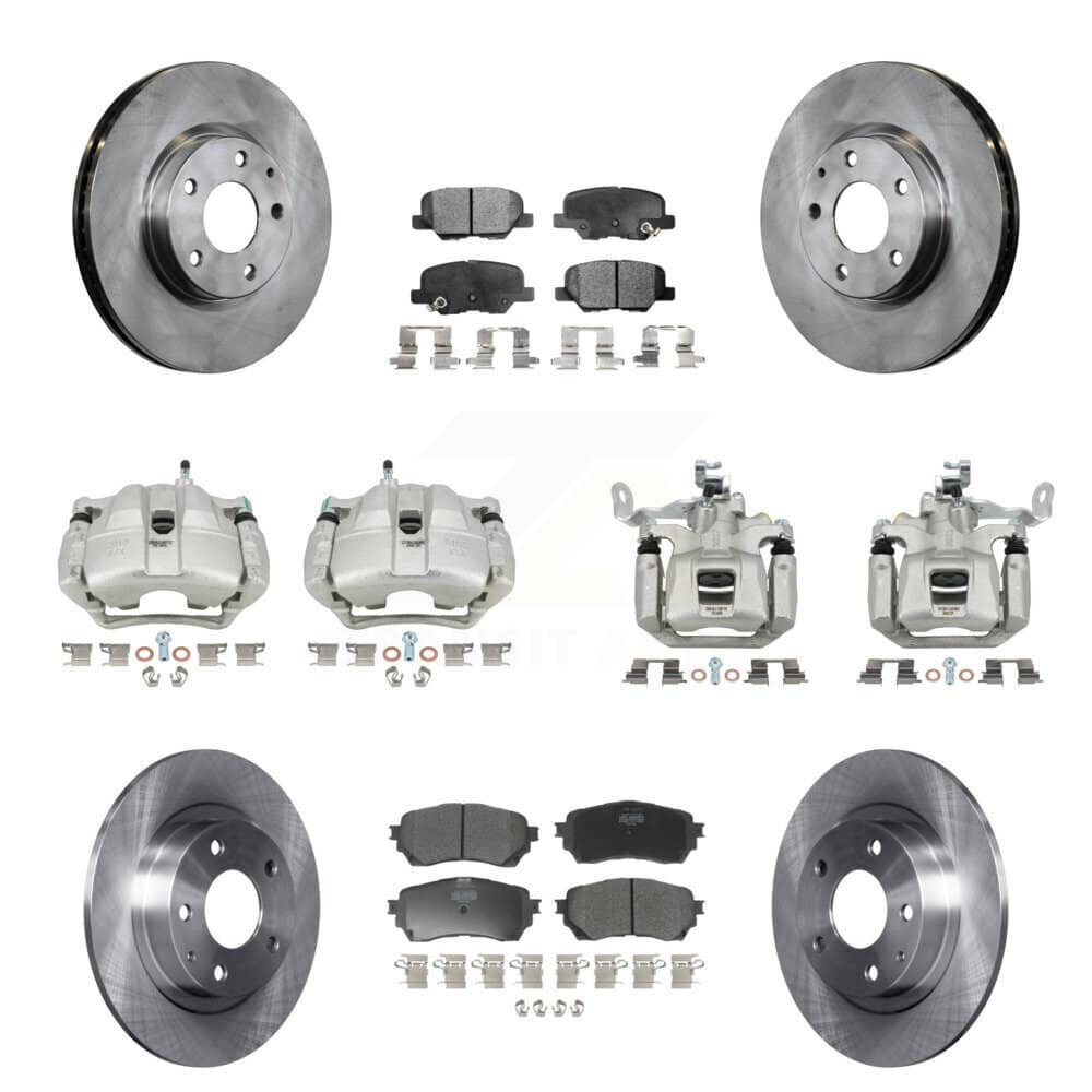 Transit Auto - KC8-101145P - Front and Rear Disc Brake Kits