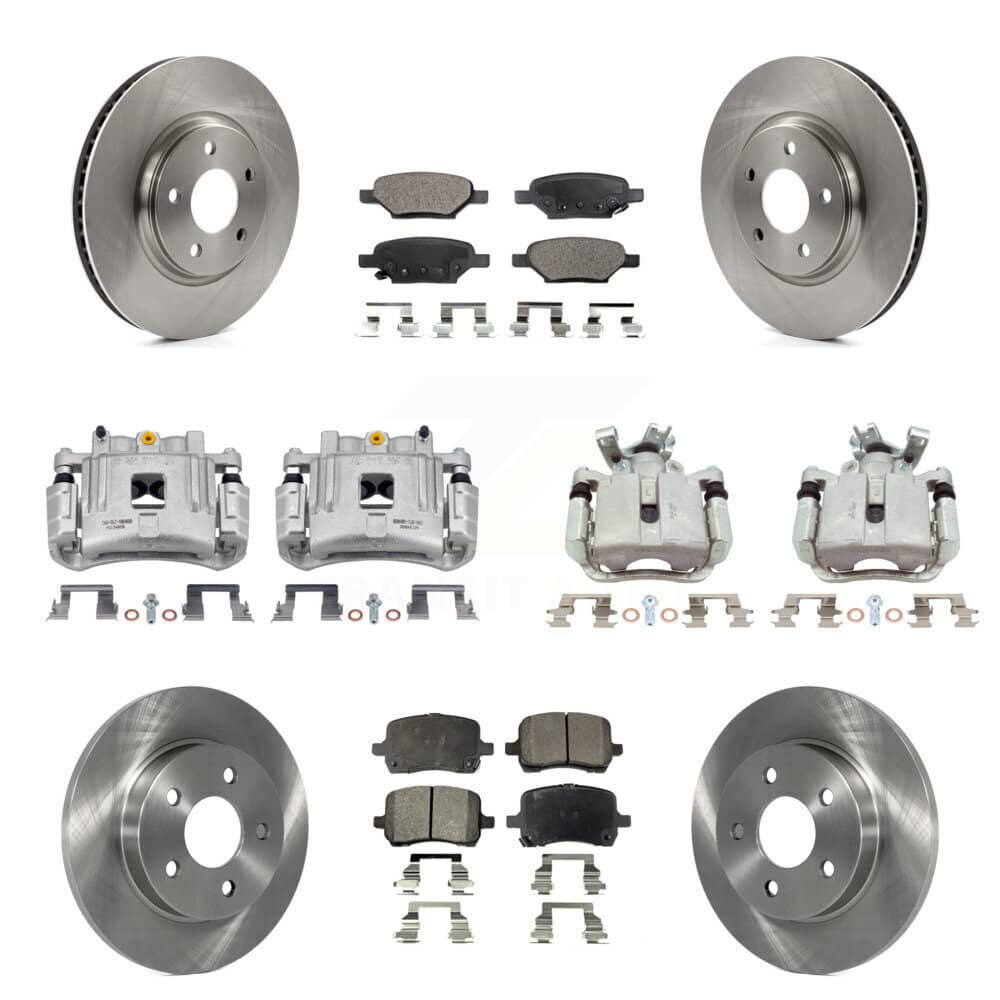 Transit Auto - KC8-101146T - Front and Rear Disc Brake Kits