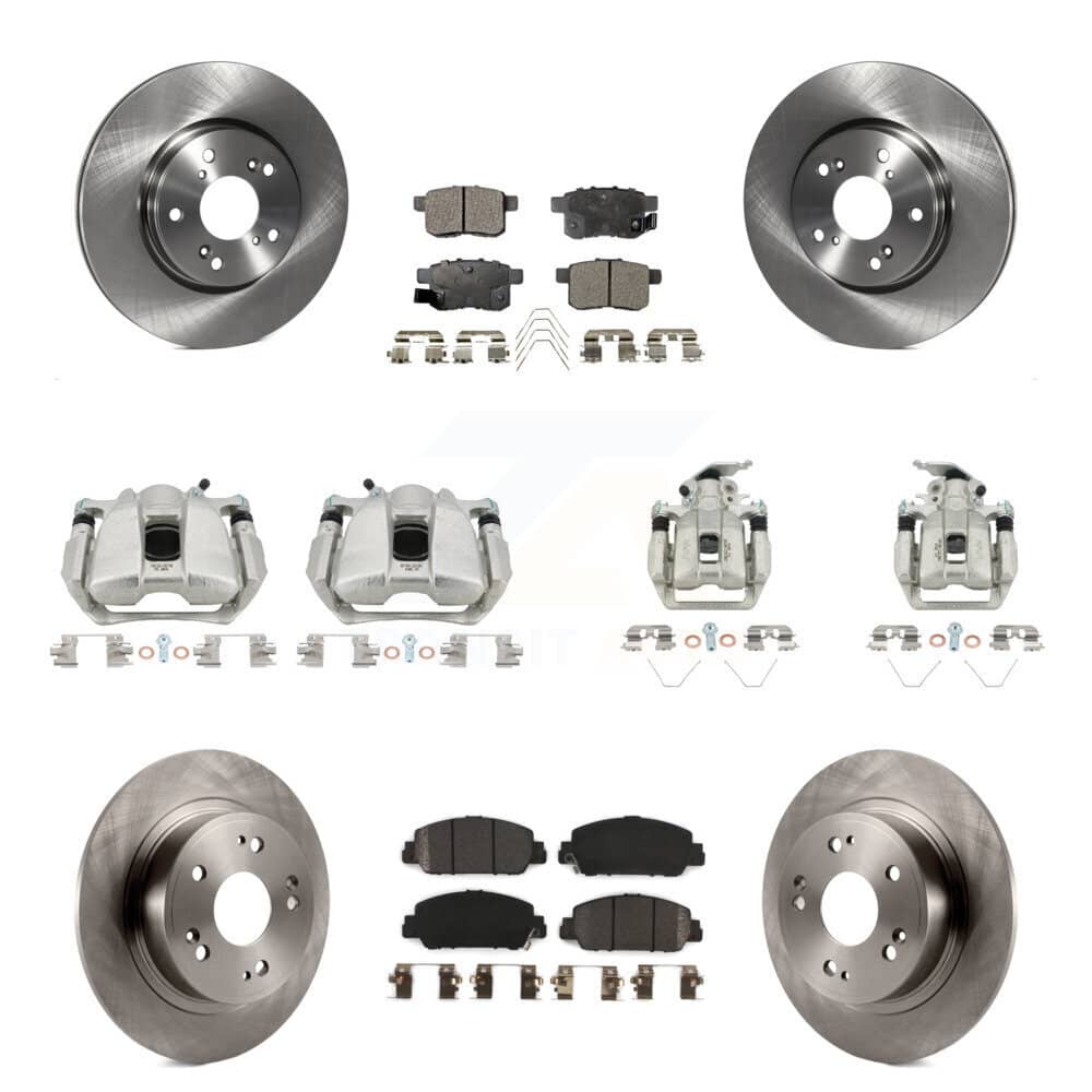 Transit Auto - KC8-101147P - Front and Rear Disc Brake Kits