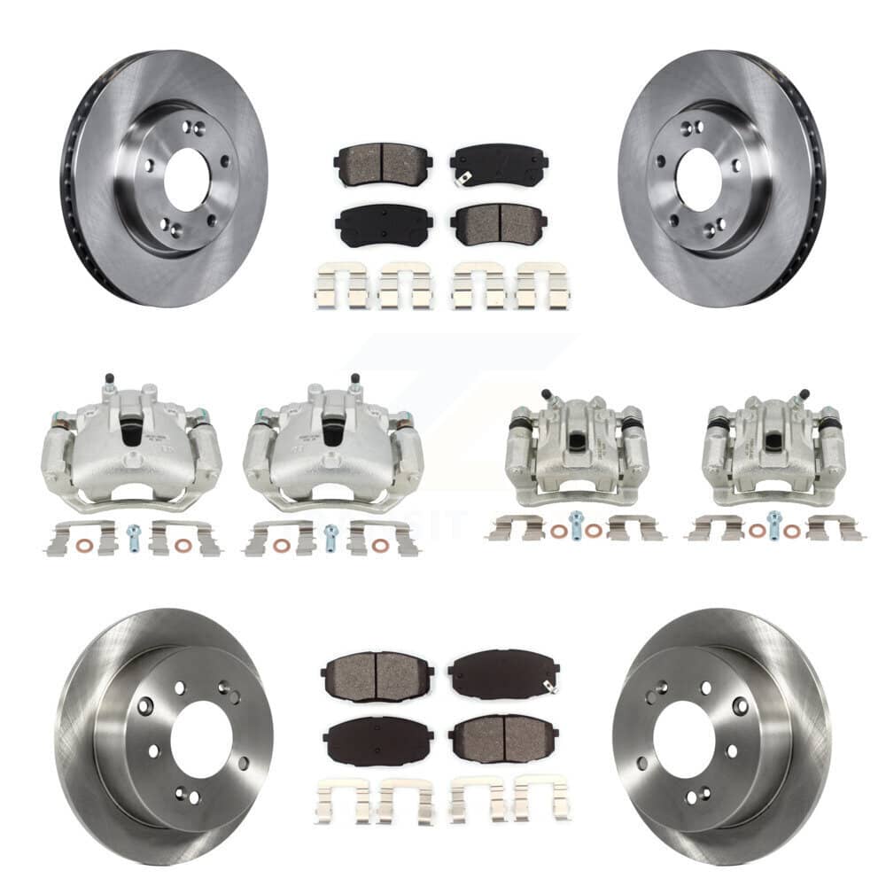 Transit Auto - KC8-101147S - Front and Rear Disc Brake Kits