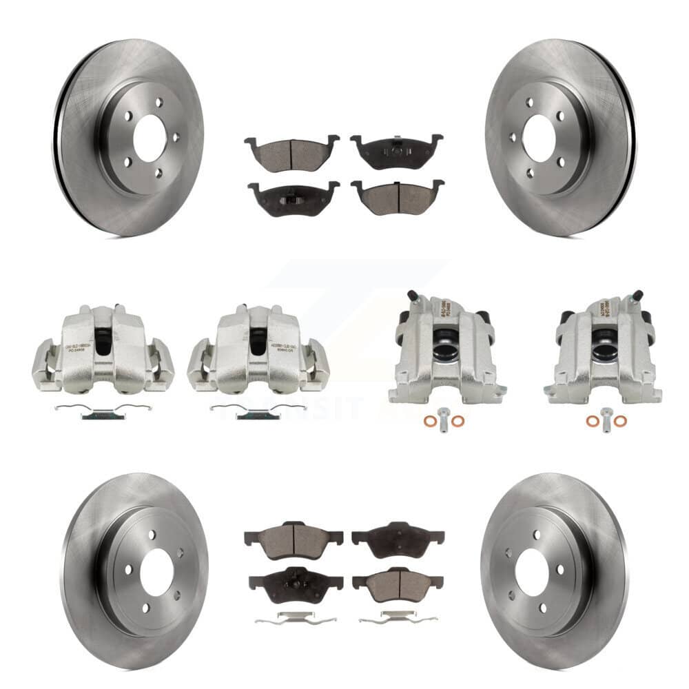 Transit Auto - KC8-101147T - Front and Rear Disc Brake Kits