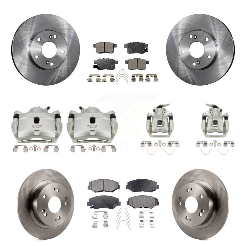 Transit Auto - KC8-101148P - Front and Rear Disc Brake Kits