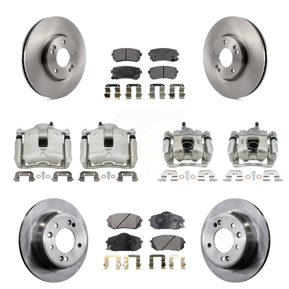 Transit Auto - KC8-101156T - Front and Rear Disc Brake Kits