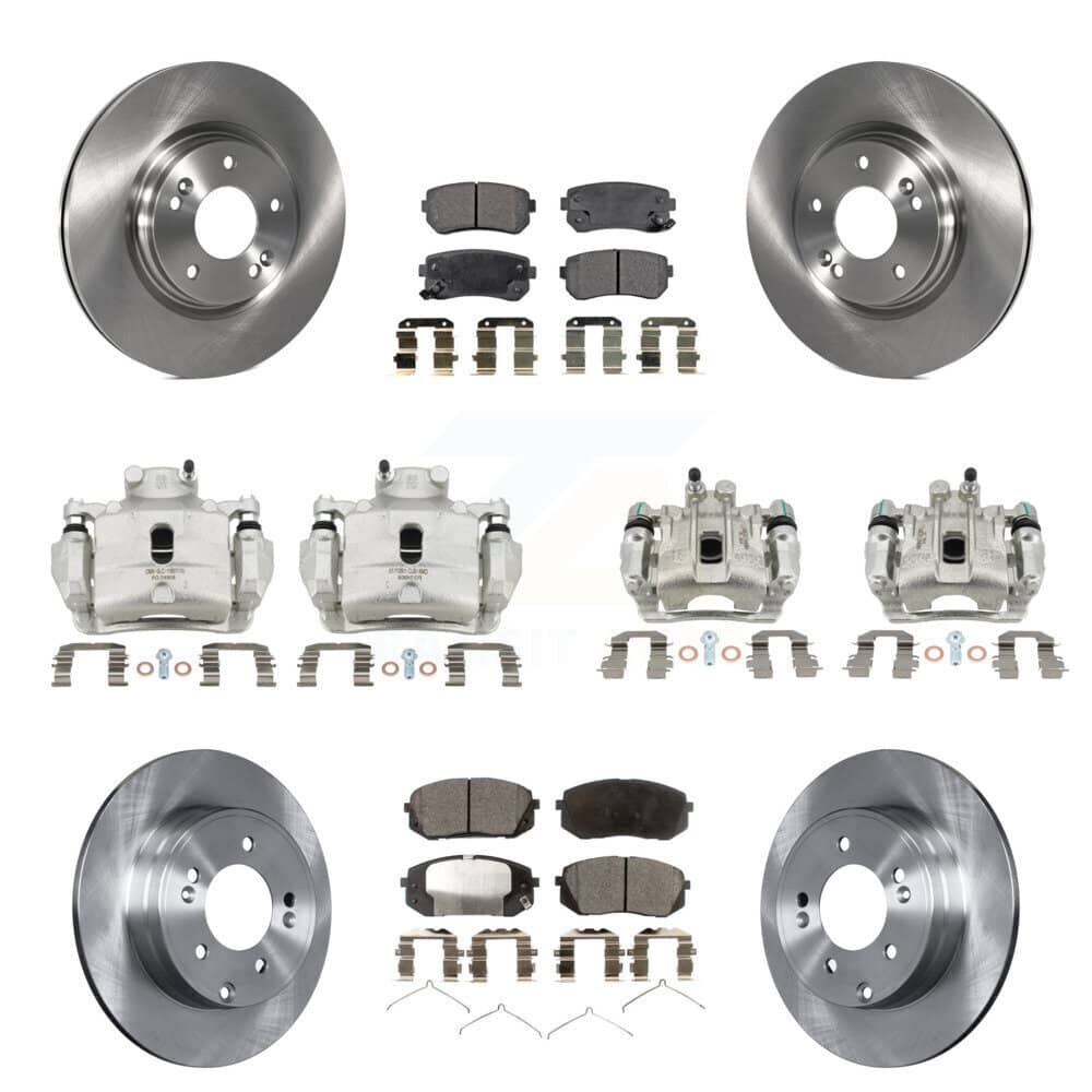 Transit Auto - KC8-101161T - Front and Rear Disc Brake Kits