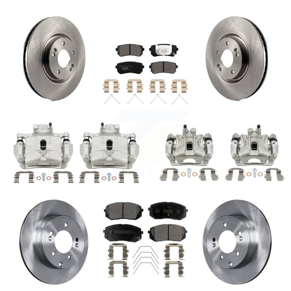 Transit Auto - KC8-101164T - Front and Rear Disc Brake Kits