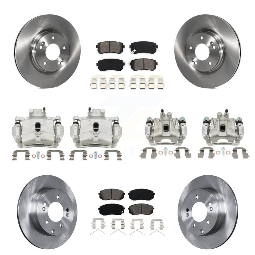 Transit Auto - KC8-101165S - Front and Rear Disc Brake Kits