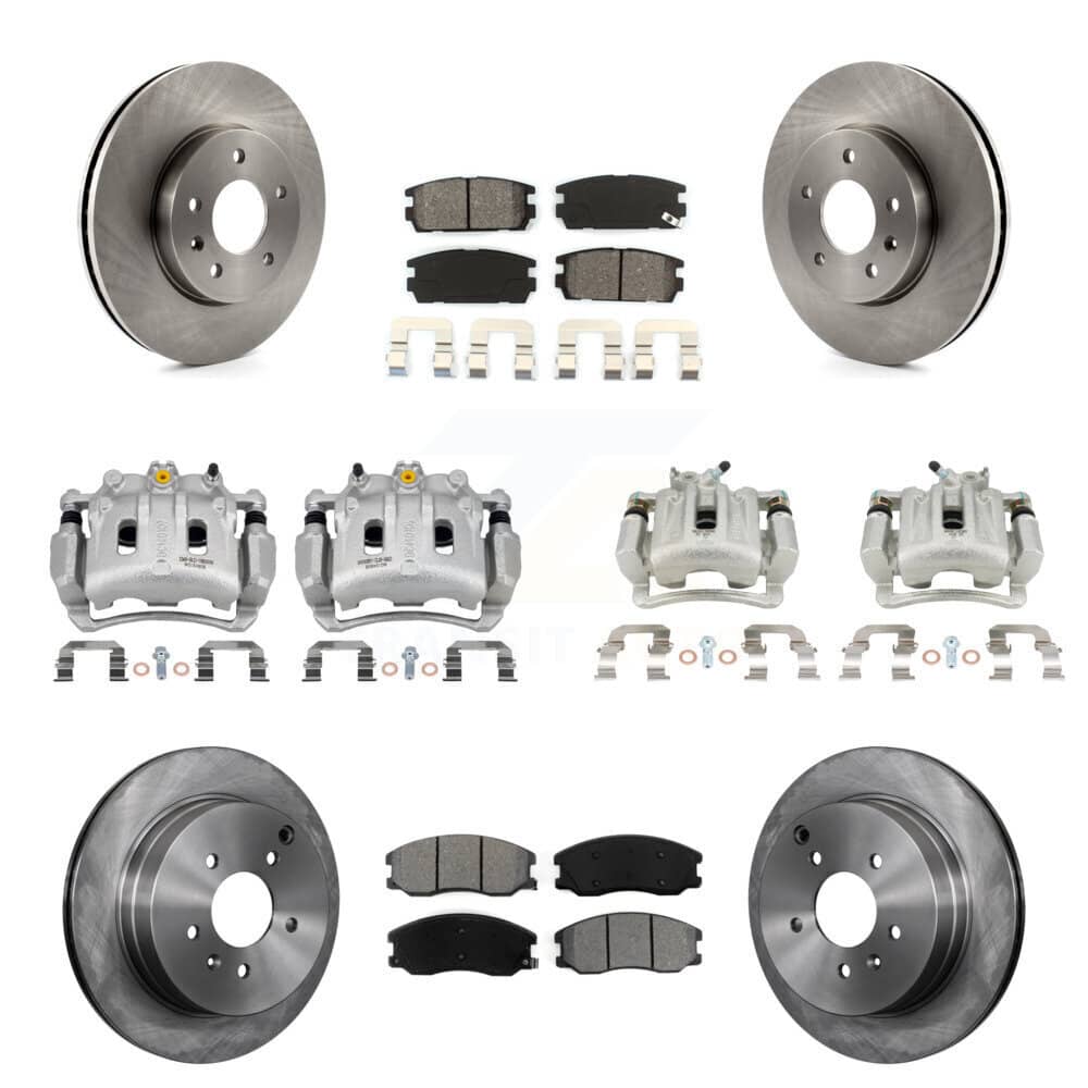 Transit Auto - KC8-101169S - Front and Rear Disc Brake Kits
