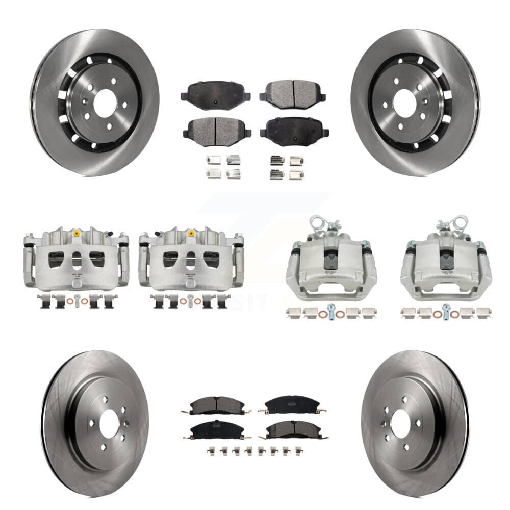 Transit Auto - KC8-101176T - Front and Rear Disc Brake Kits