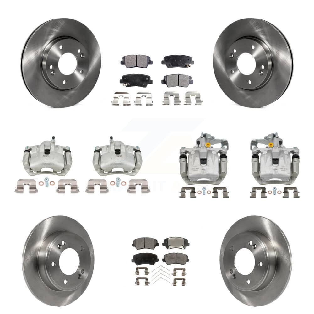 Transit Auto - KC8-101186T - Front and Rear Disc Brake Kits