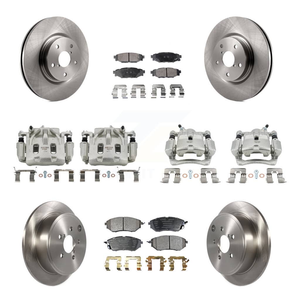 Transit Auto - KC8-101187P - Front and Rear Disc Brake Kits