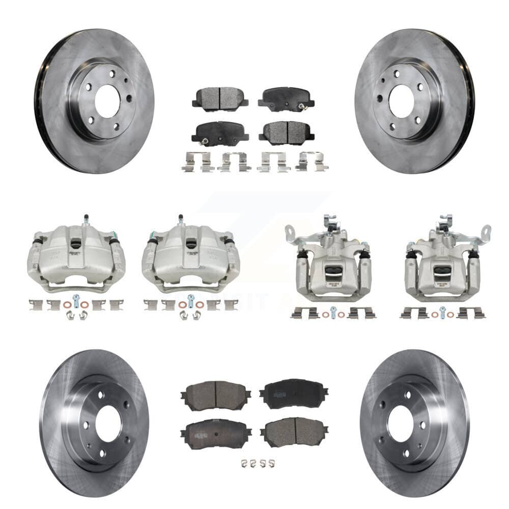 Transit Auto - KC8-101193T - Front and Rear Disc Brake Kits