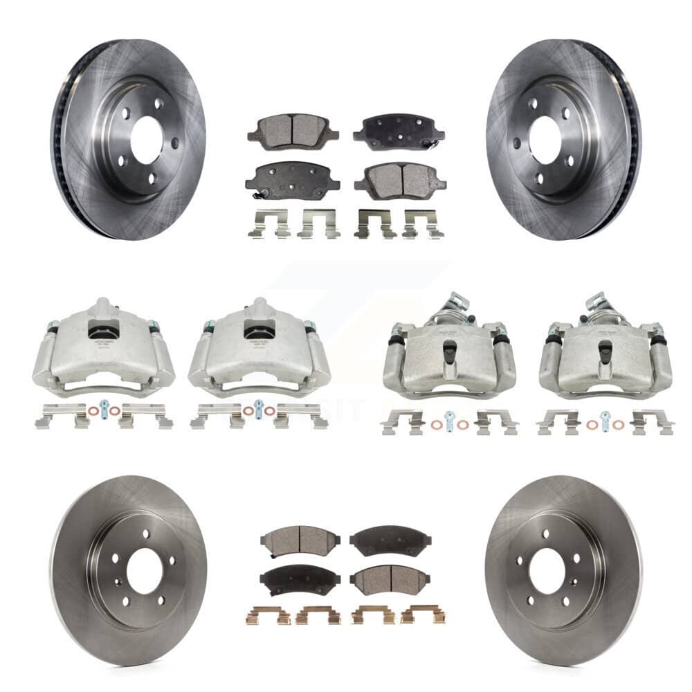 Transit Auto - KC8-101199P - Front and Rear Disc Brake Kits