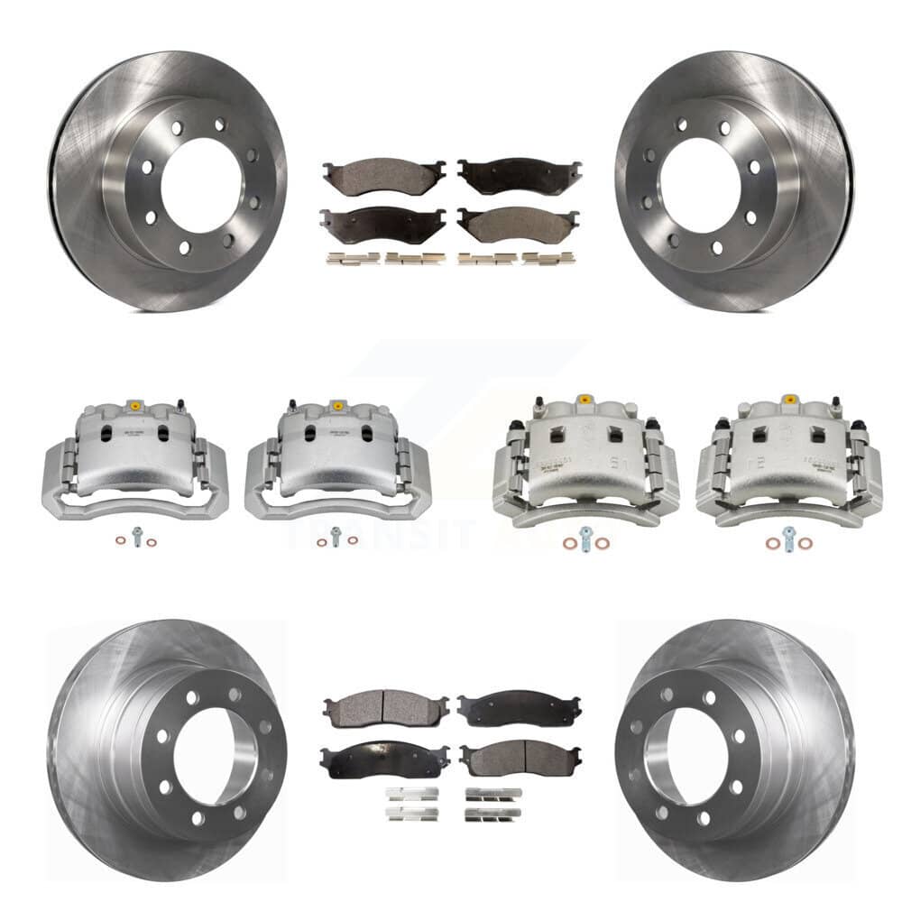 Transit Auto - KC8-101204T - Front and Rear Disc Brake Kits