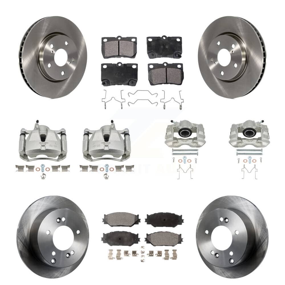 Transit Auto - KC8-101205P - Front and Rear Disc Brake Kits