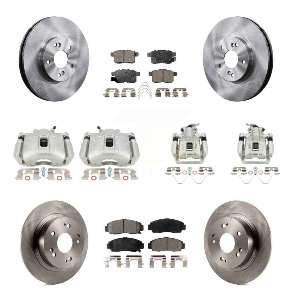 Transit Auto - KC8-101208T - Front and Rear Disc Brake Kits