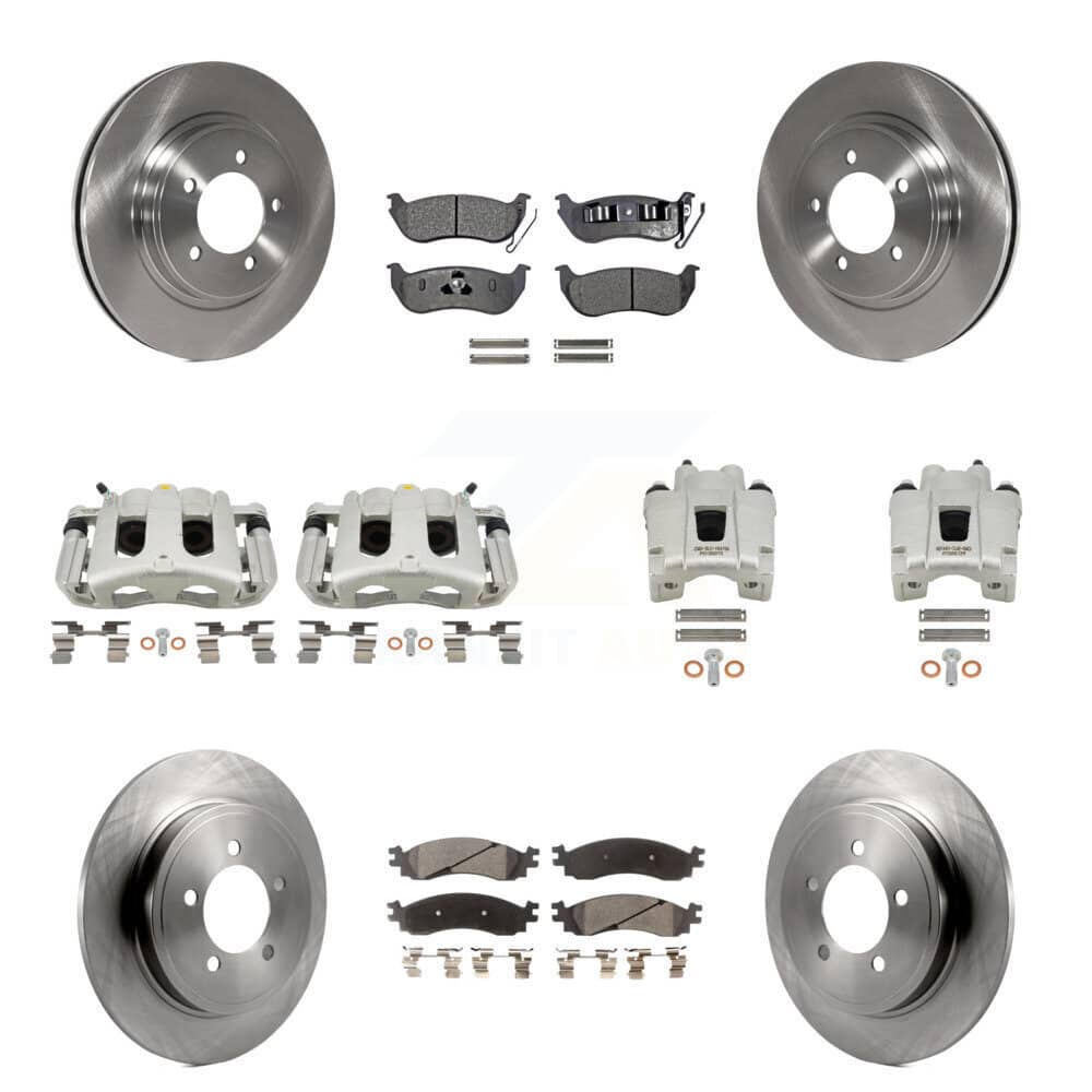 Transit Auto - KC8-101214P - Front and Rear Disc Brake Kits