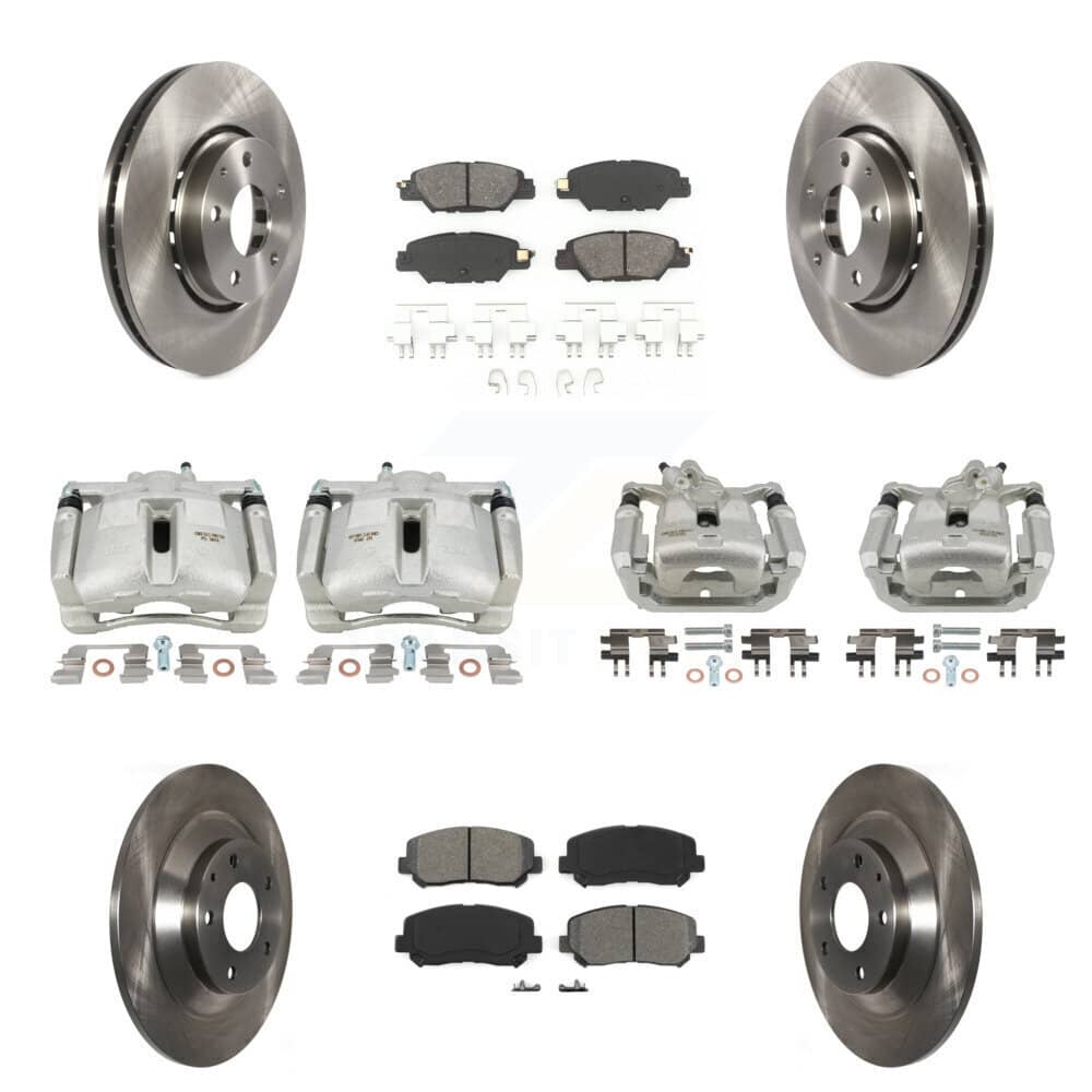 Transit Auto - KC8-101215S - Front and Rear Disc Brake Kits