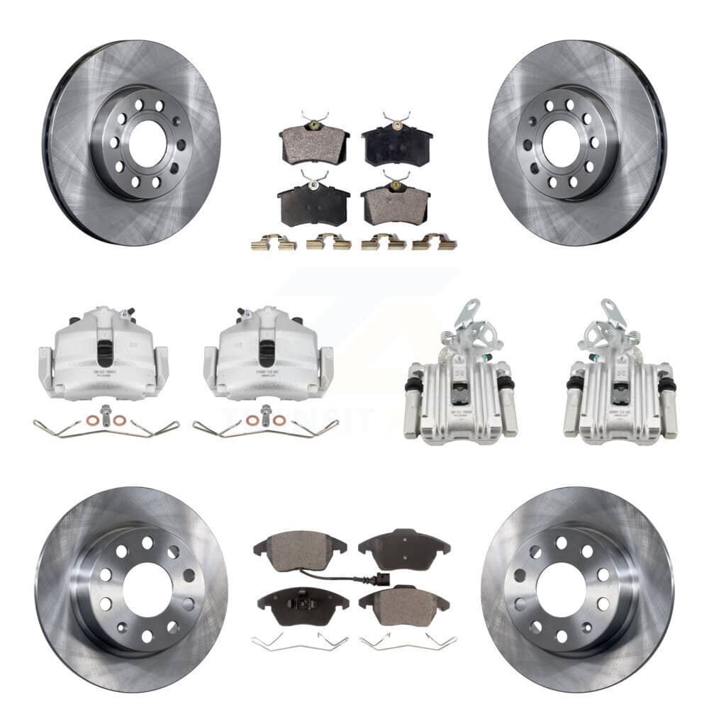 Transit Auto - KC8-101215T - Front and Rear Disc Brake Kits