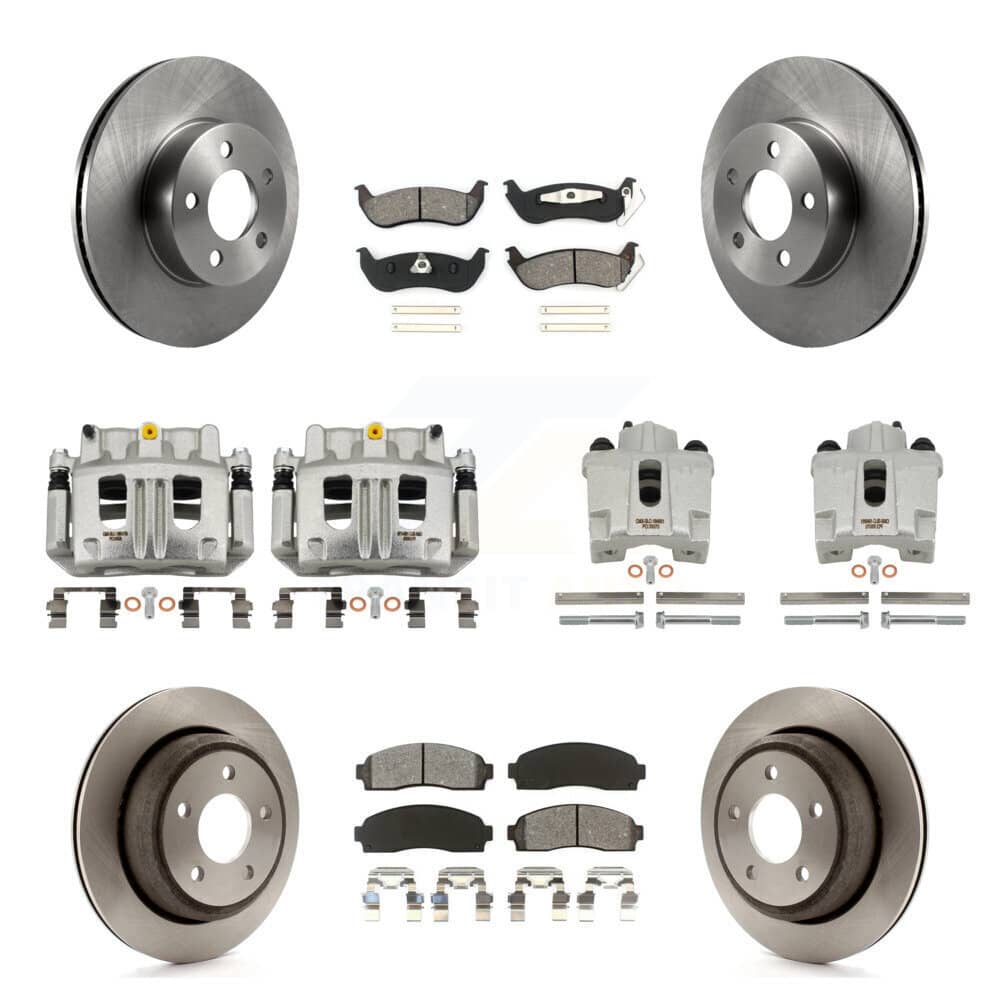 Transit Auto - KC8-101217S - Front and Rear Disc Brake Kits