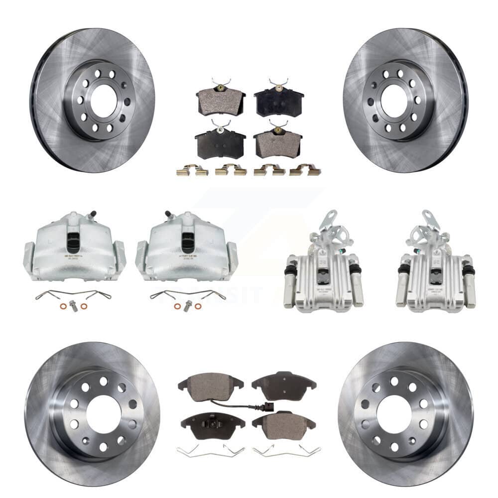 Transit Auto - KC8-101217T - Front and Rear Disc Brake Kits