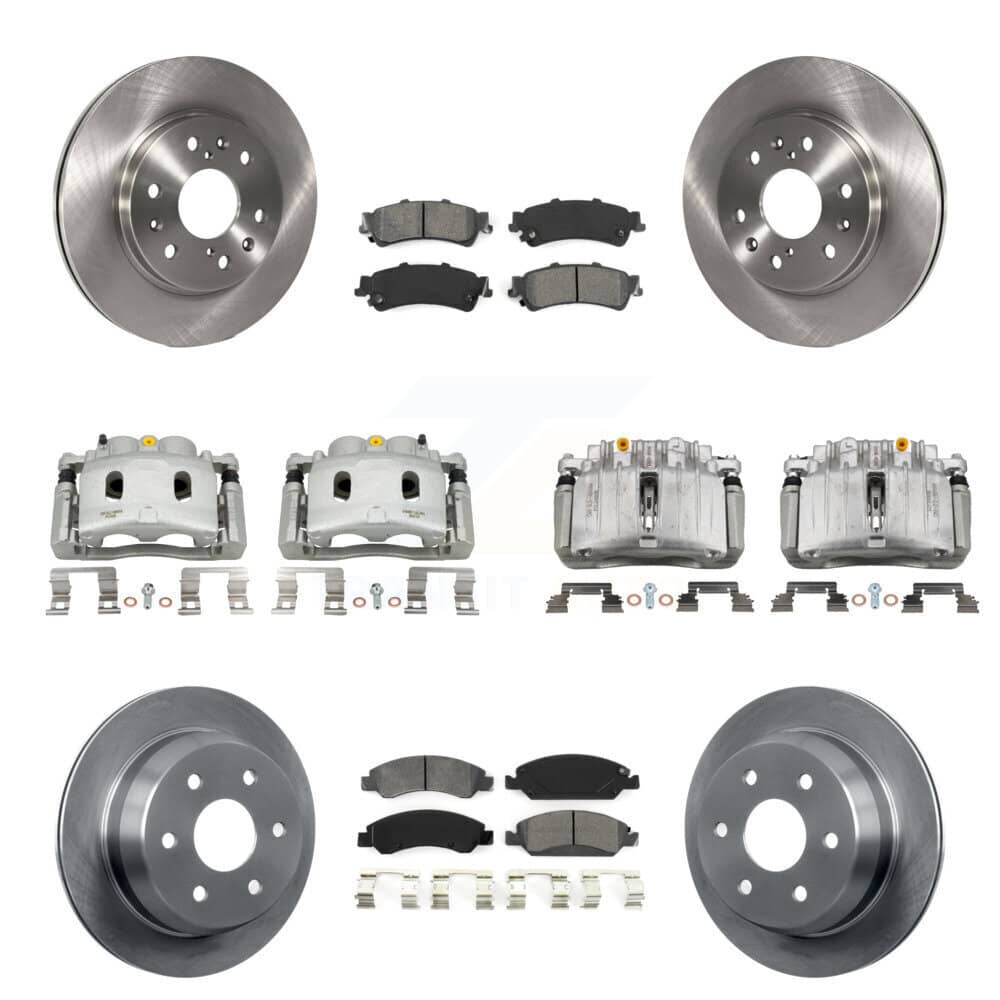 Transit Auto - KC8-101219S - Front and Rear Disc Brake Kits