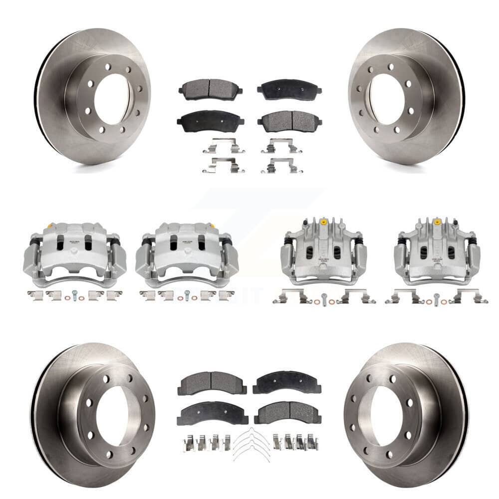 Transit Auto - KC8-101222P - Front and Rear Disc Brake Kits