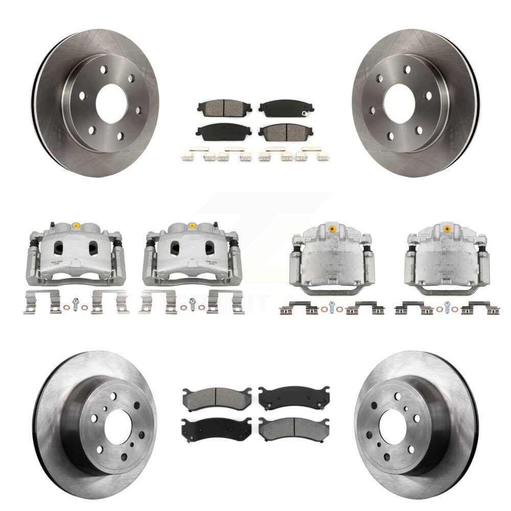 Transit Auto - KC8-101222S - Front and Rear Disc Brake Kits