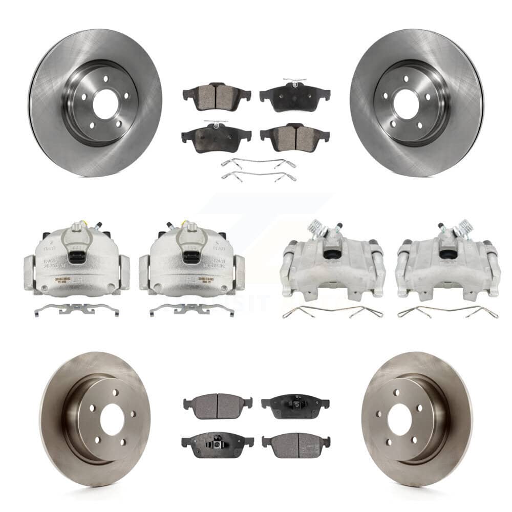 Transit Auto - KC8-101224P - Front and Rear Disc Brake Kits