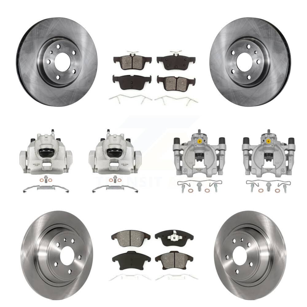 Transit Auto - KC8-101226S - Front and Rear Disc Brake Kits