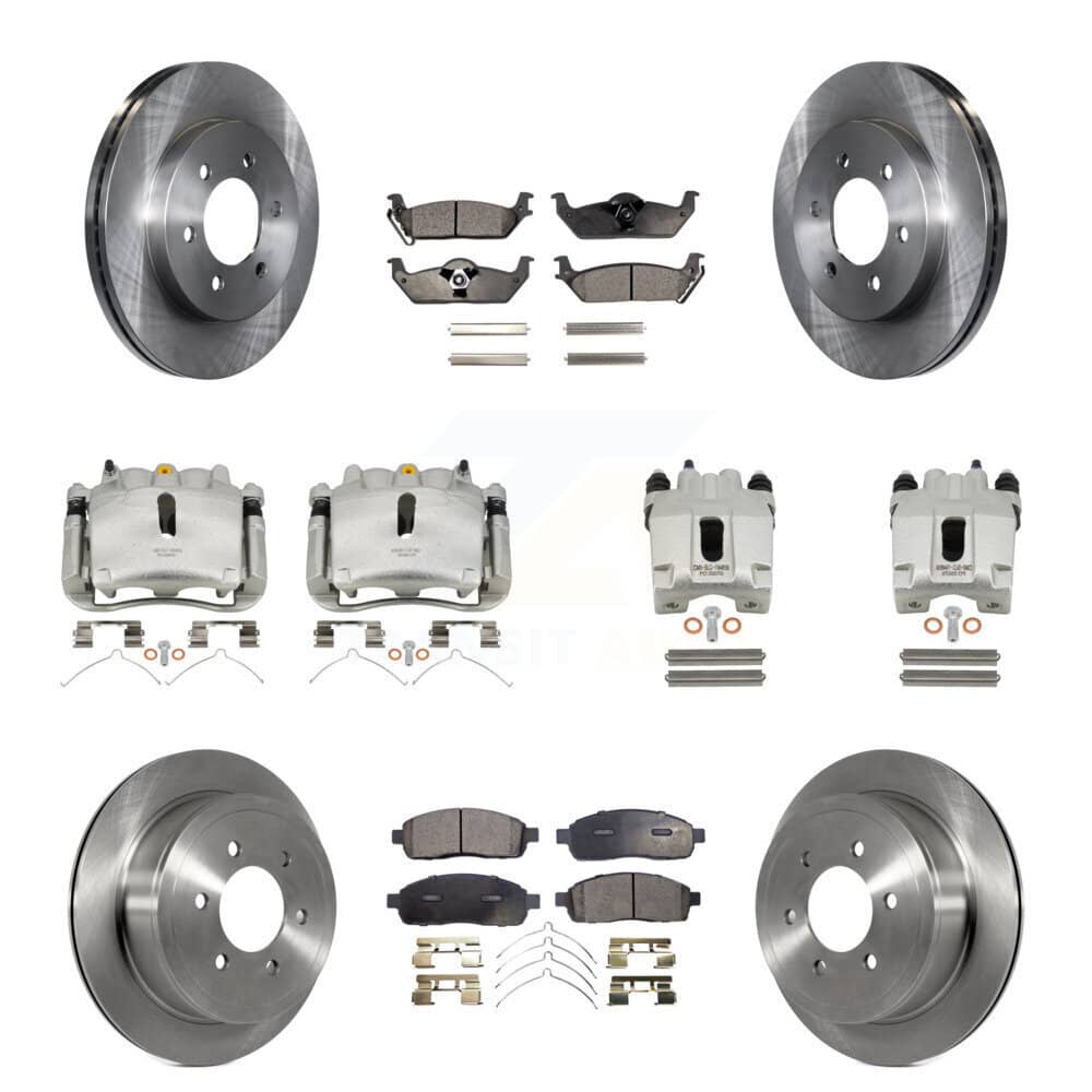 Transit Auto - KC8-101228T - Front and Rear Disc Brake Kits