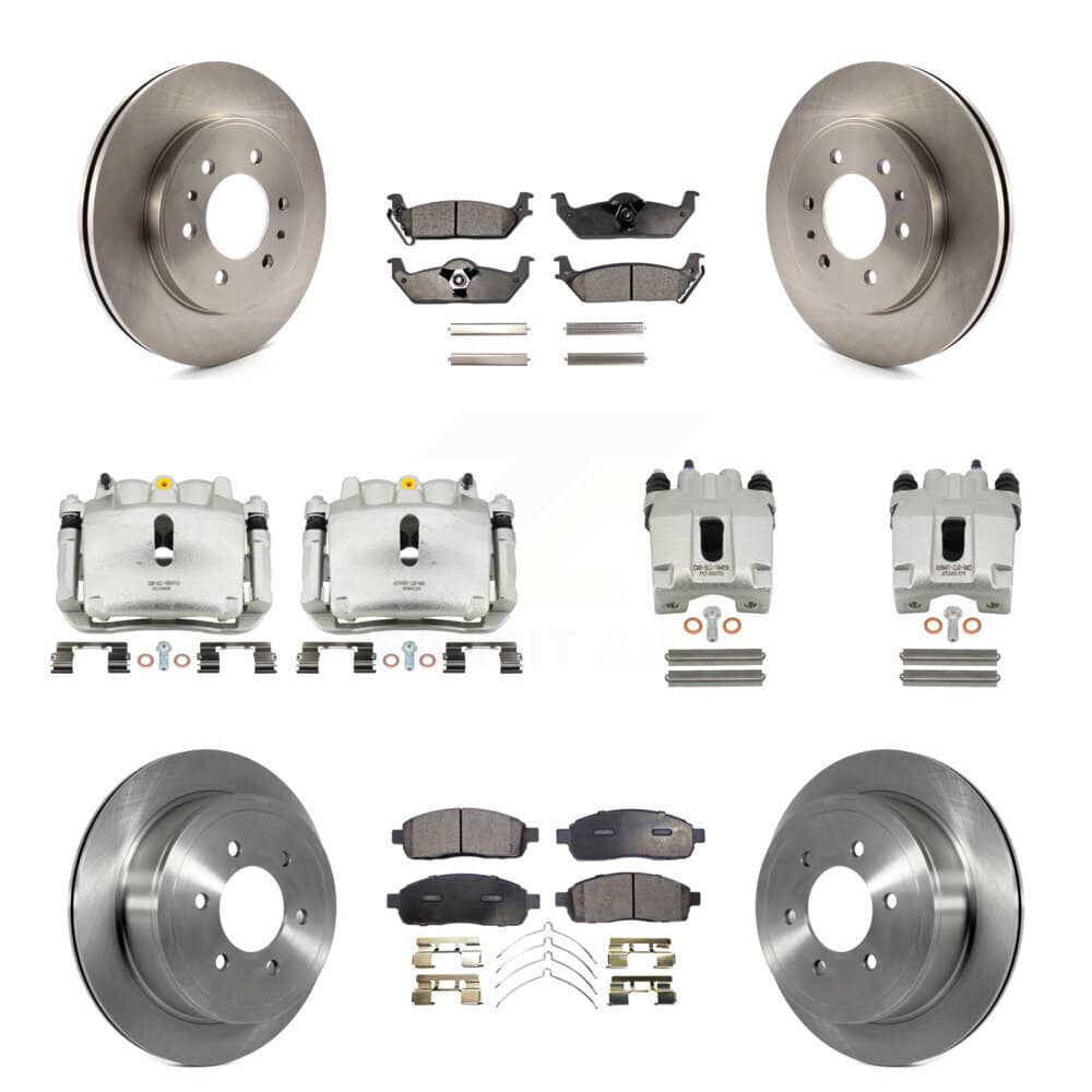 Transit Auto - KC8-101232T - Front and Rear Disc Brake Kits