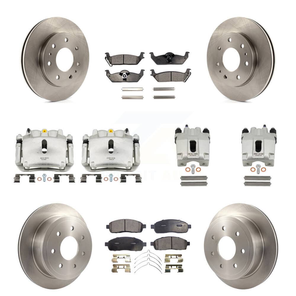 Transit Auto - KC8-101233T - Front and Rear Disc Brake Kits