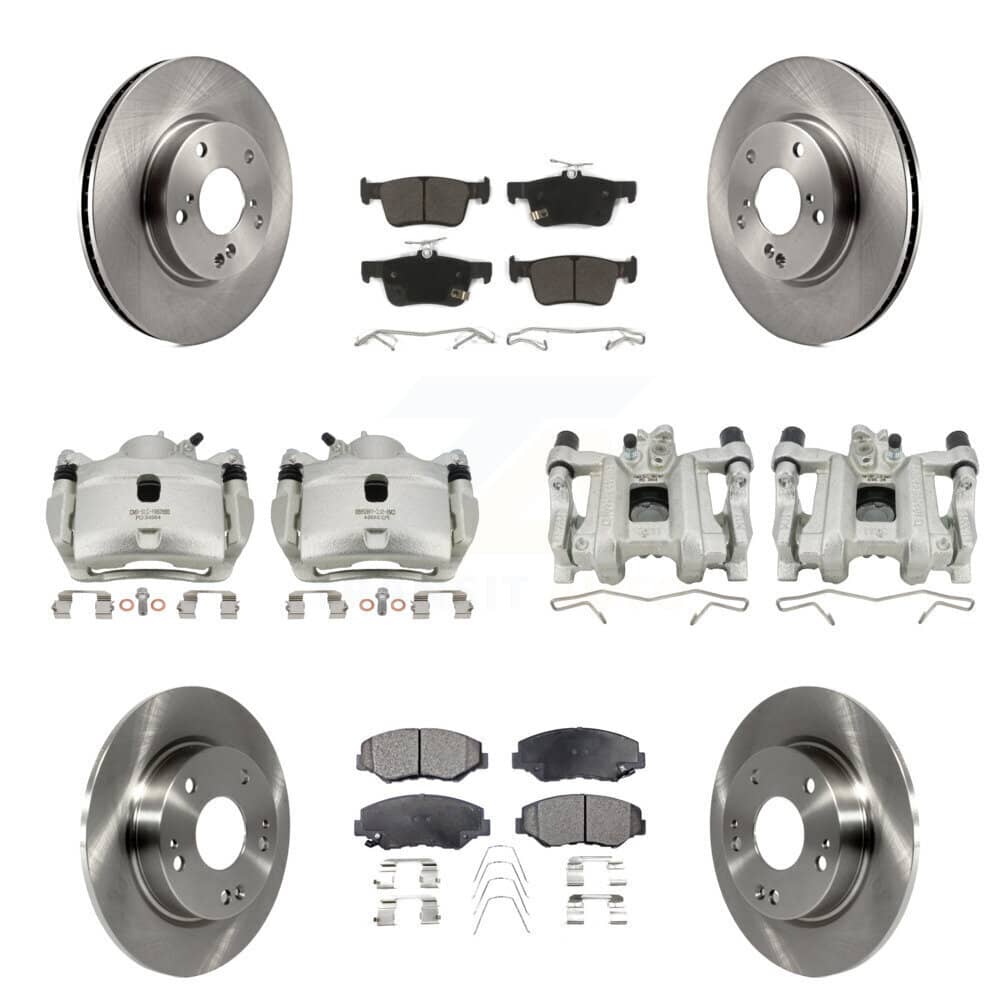 Transit Auto - KC8-101236P - Front and Rear Disc Brake Kits