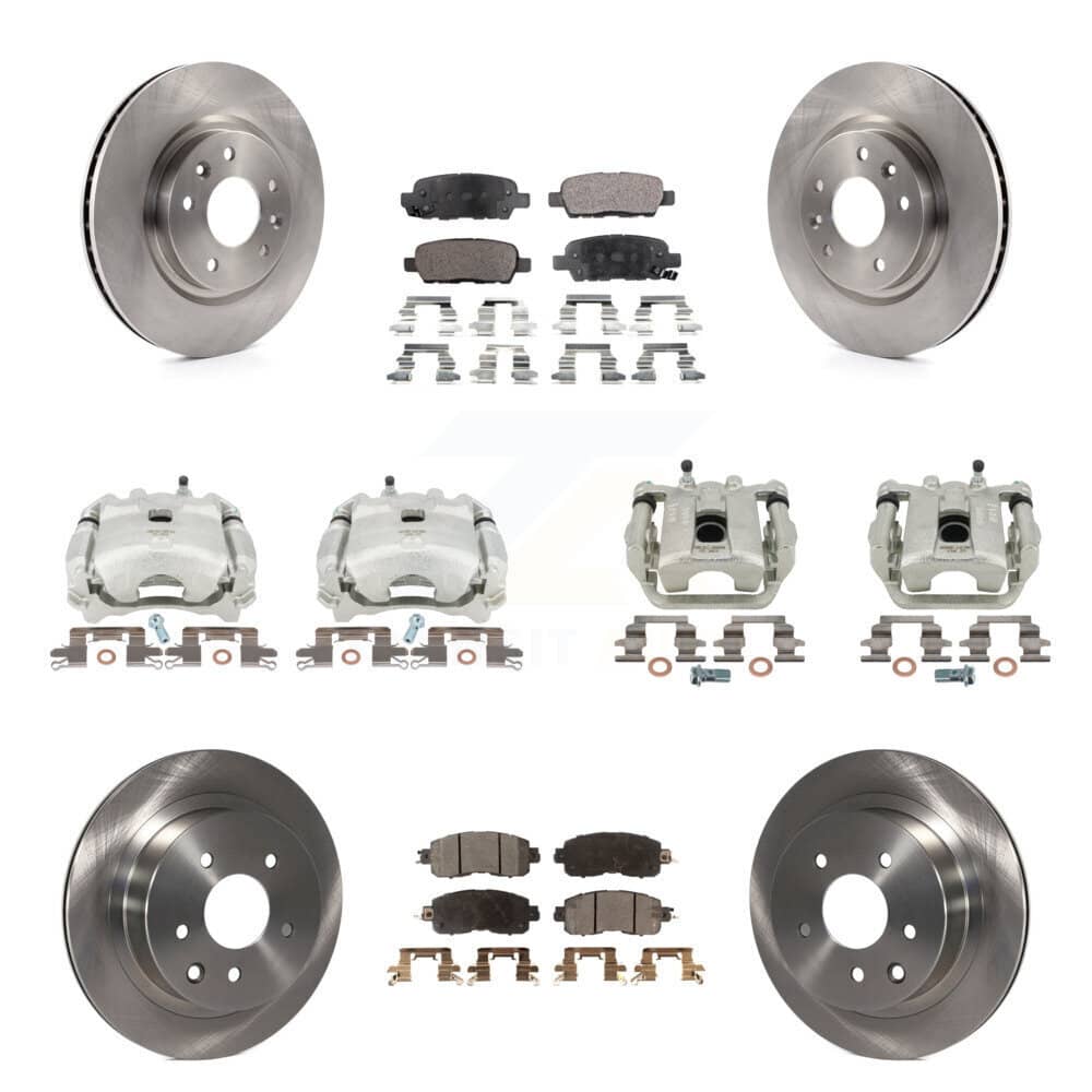 Transit Auto - KC8-101241T - Front and Rear Disc Brake Kits