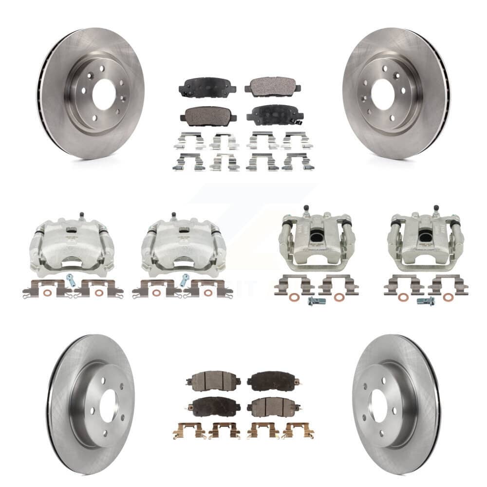 Transit Auto - KC8-101243T - Front and Rear Disc Brake Kits