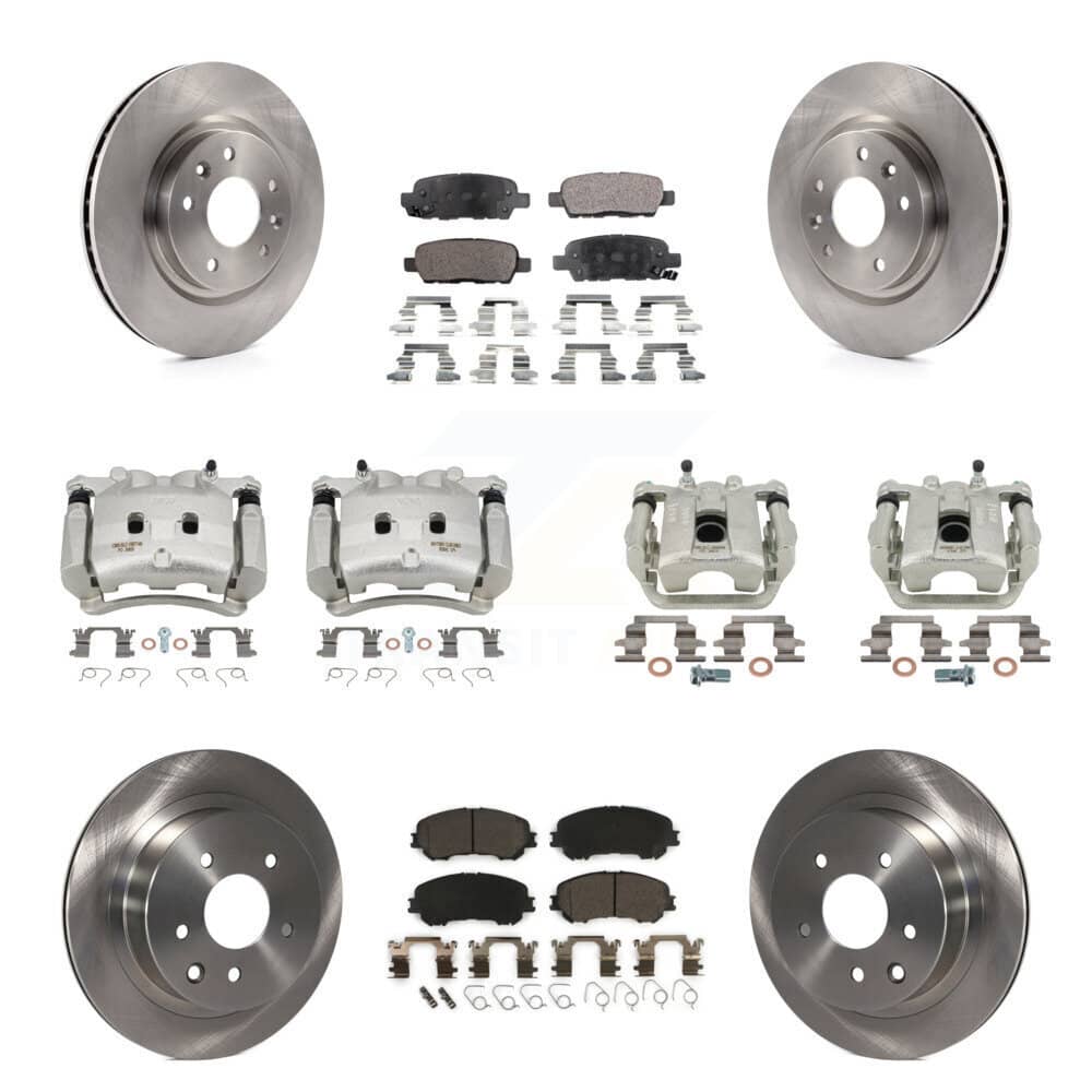 Transit Auto - KC8-101244T - Front and Rear Disc Brake Kits