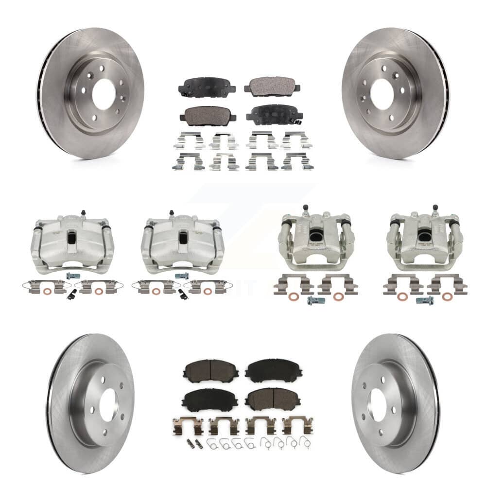 Transit Auto - KC8-101246T - Front and Rear Disc Brake Kits