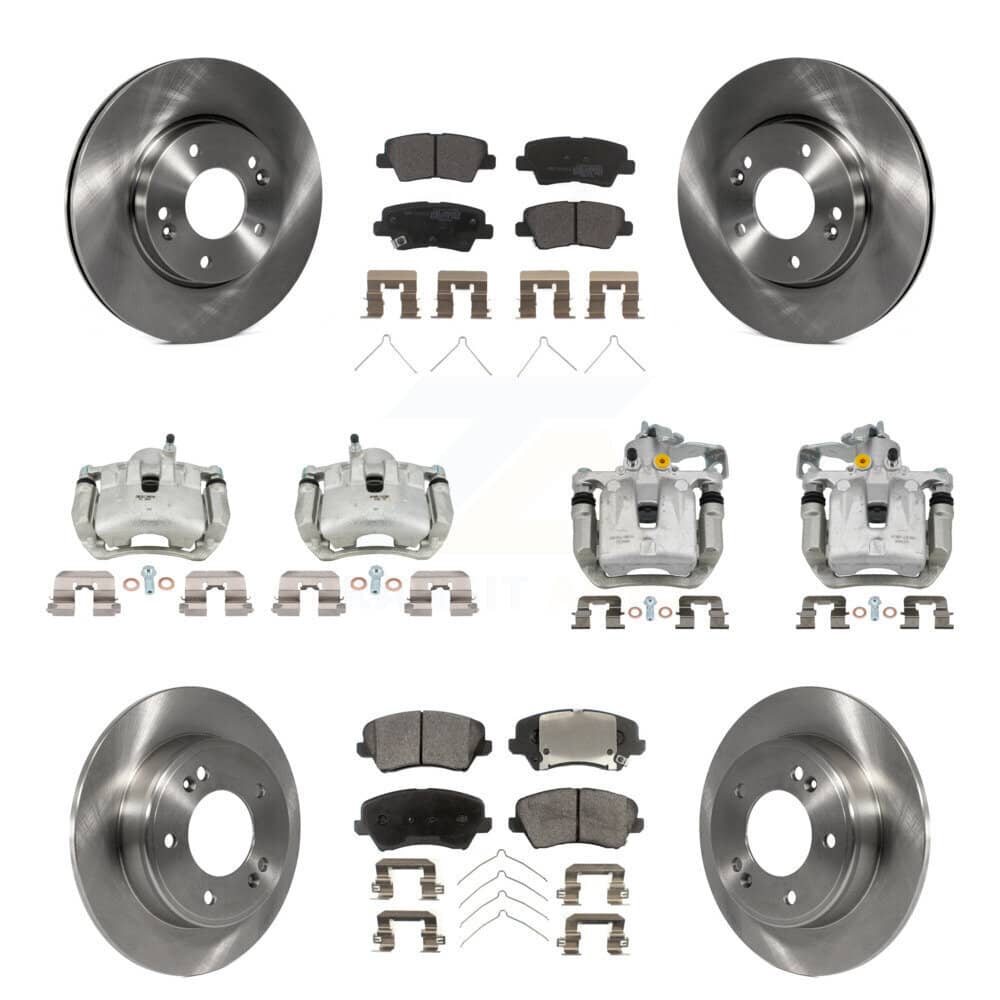 Transit Auto - KC8-101247P - Front and Rear Disc Brake Kits