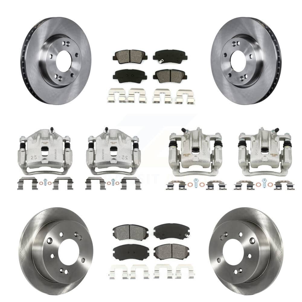 Transit Auto - KC8-101248S - Front and Rear Disc Brake Kits