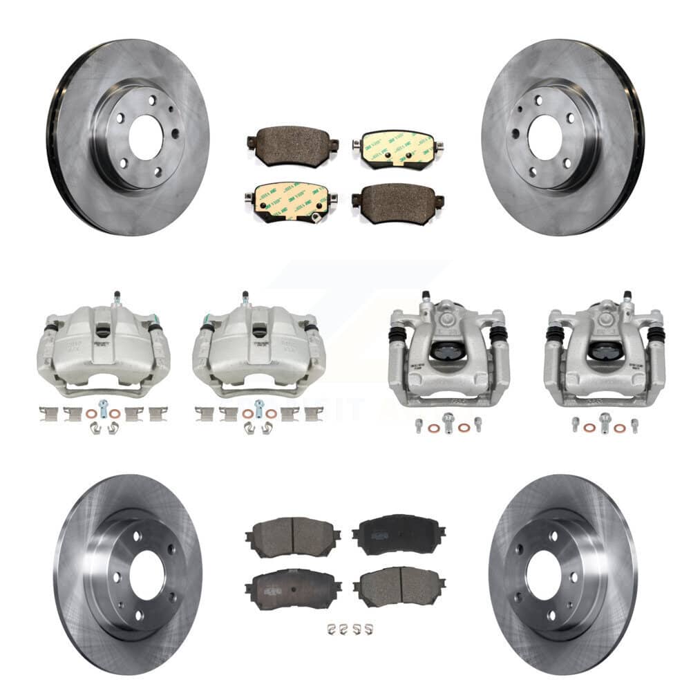 Transit Auto - KC8-101248T - Front and Rear Disc Brake Kits