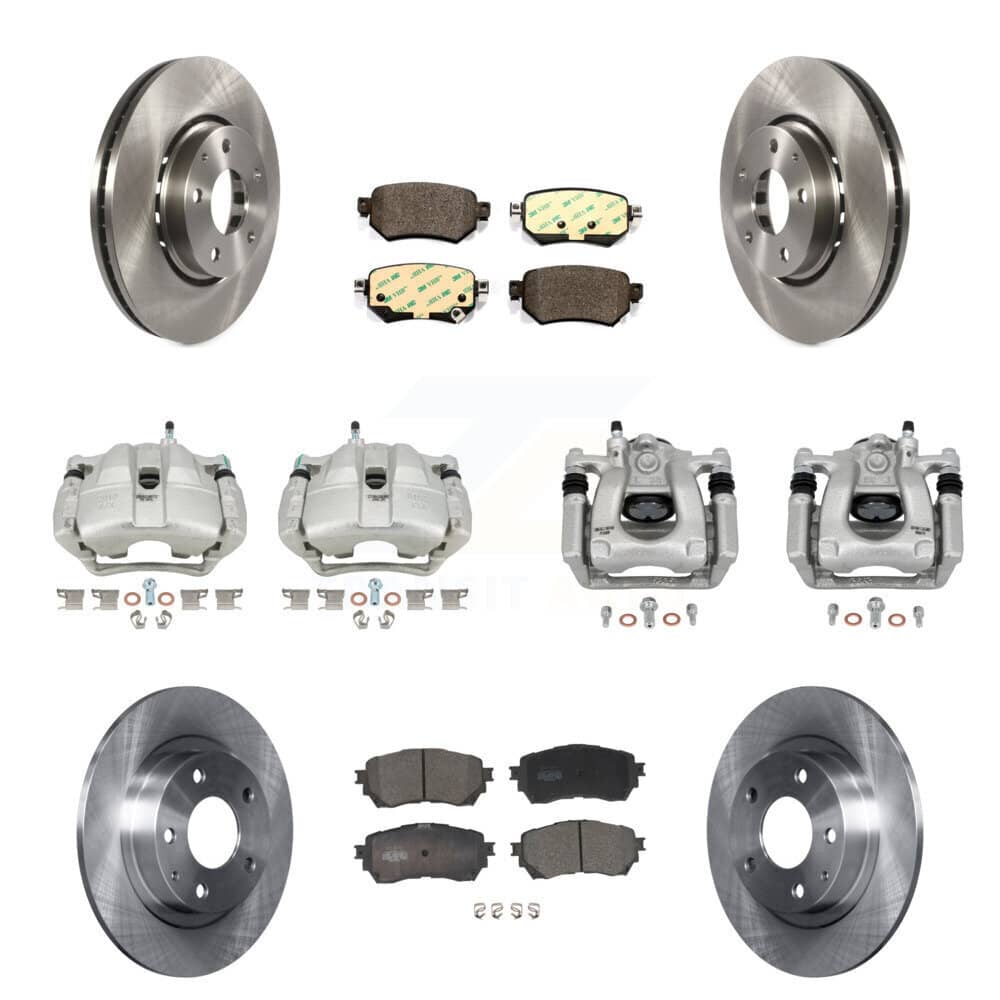 Transit Auto - KC8-101249T - Front and Rear Disc Brake Kits