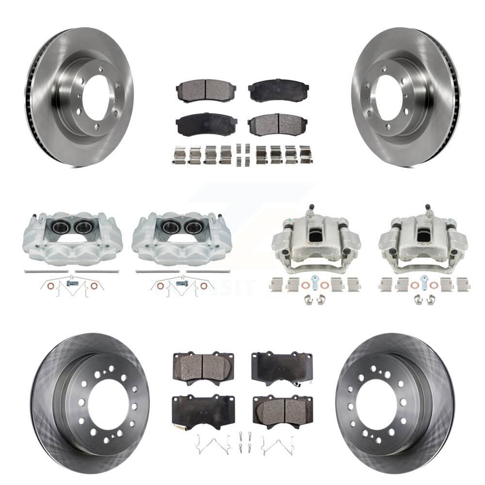 Transit Auto - KC8-101252P - Front and Rear Disc Brake Kits