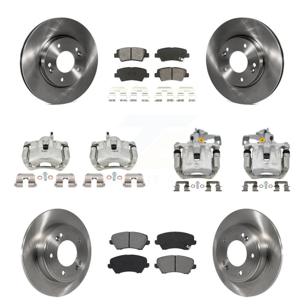Transit Auto - KC8-101257S - Front and Rear Disc Brake Kits
