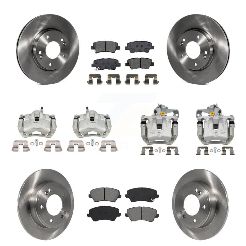 Transit Auto - KC8-101258S - Front and Rear Disc Brake Kits