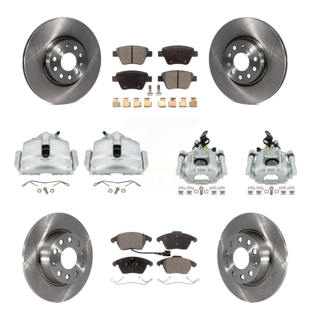 Transit Auto - KC8-101266P - Front and Rear Disc Brake Kits
