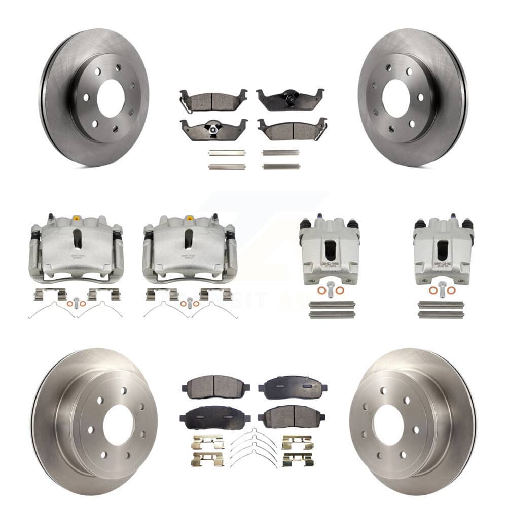 Transit Auto - KC8-101270P - Front and Rear Disc Brake Kits