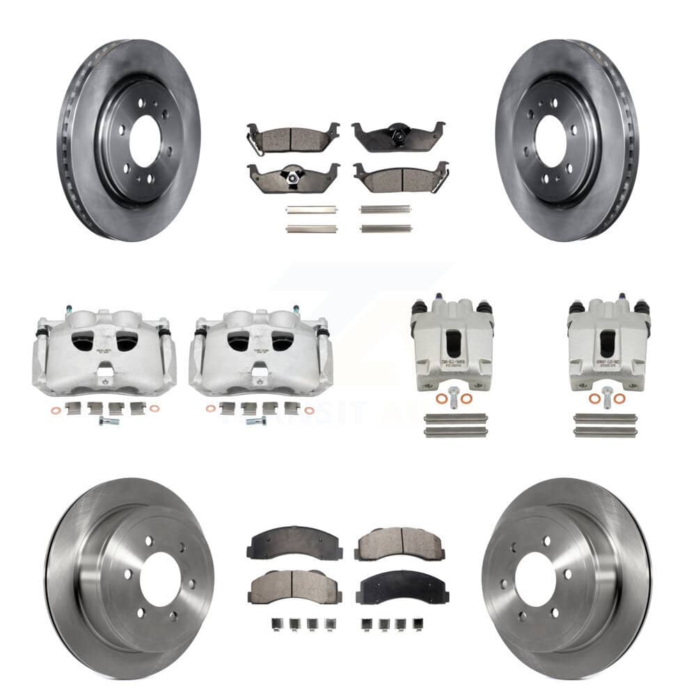 Transit Auto - KC8-101276P - Front and Rear Disc Brake Kits