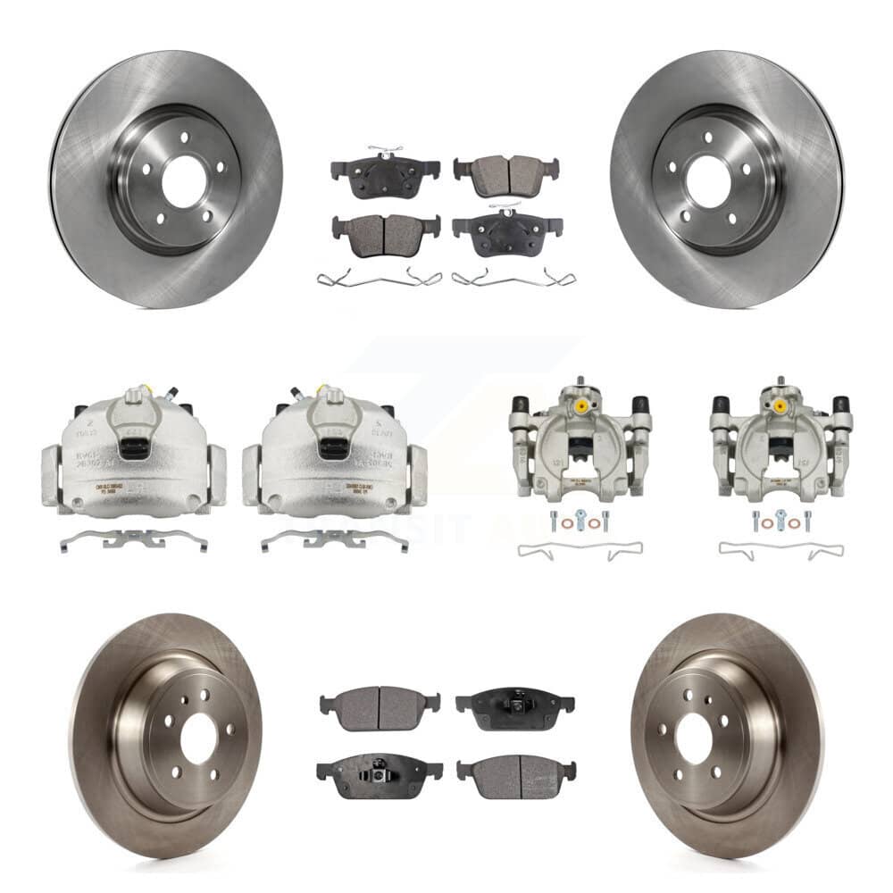 Transit Auto - KC8-101280P - Front and Rear Disc Brake Kits