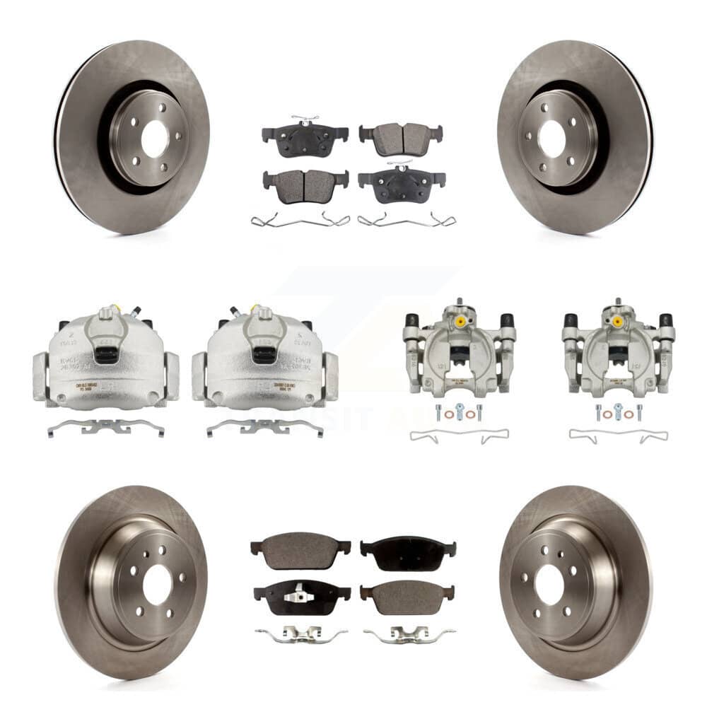 Transit Auto - KC8-101281P - Front and Rear Disc Brake Kits