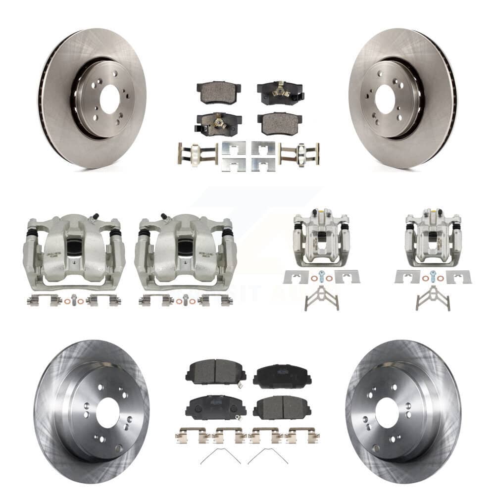 Transit Auto - KC8-101284T - Front and Rear Disc Brake Kits